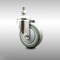 Service Caster 4 Inch 316SS Gray Polyurethane Wheel Swivel 1/2 Inch Threaded Stem Caster SCC SCC-SS316TS20S414-PPUB-121315 - alternate 1
